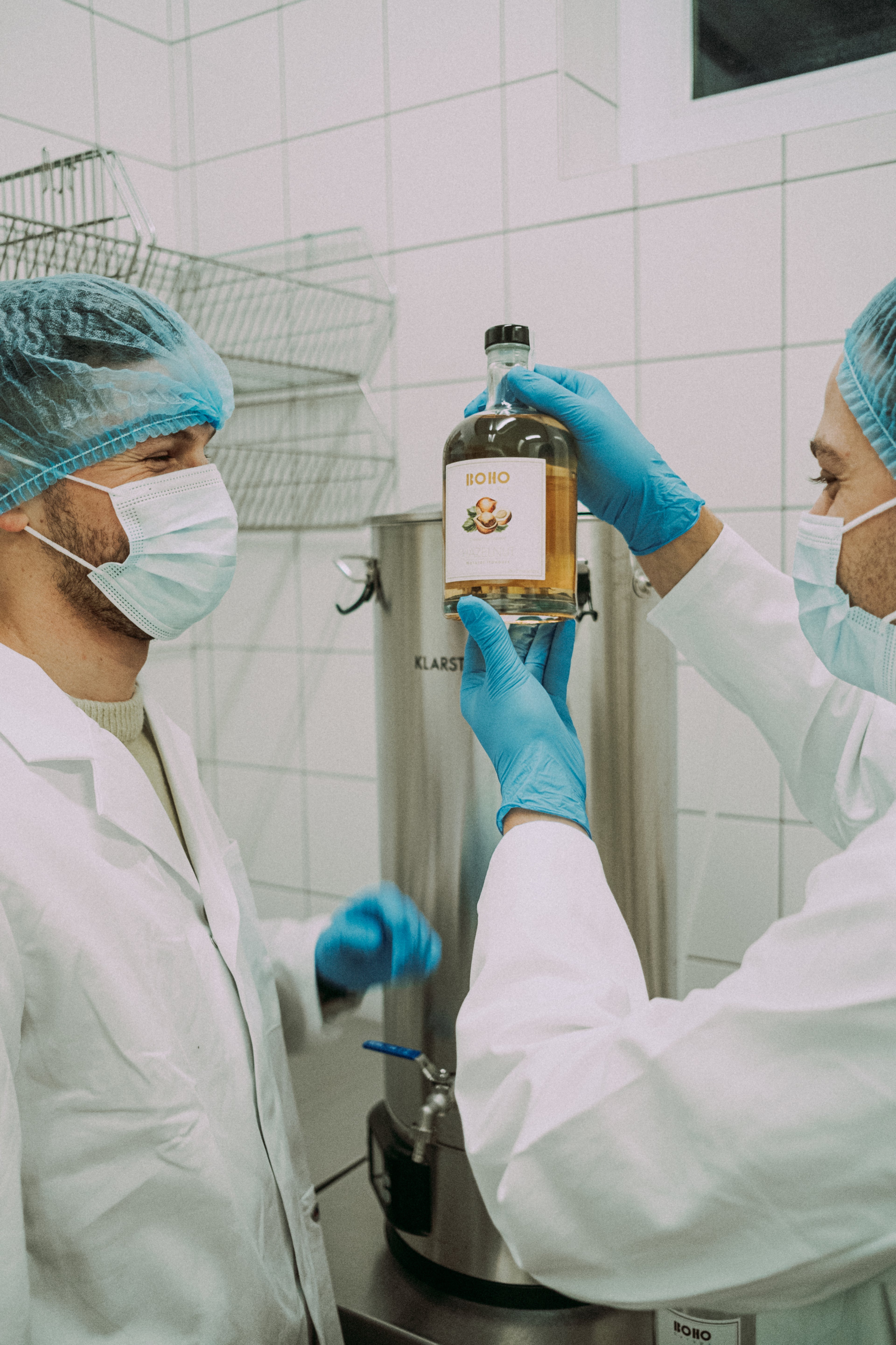 productie bij BOHO Syrups in Antwerpen