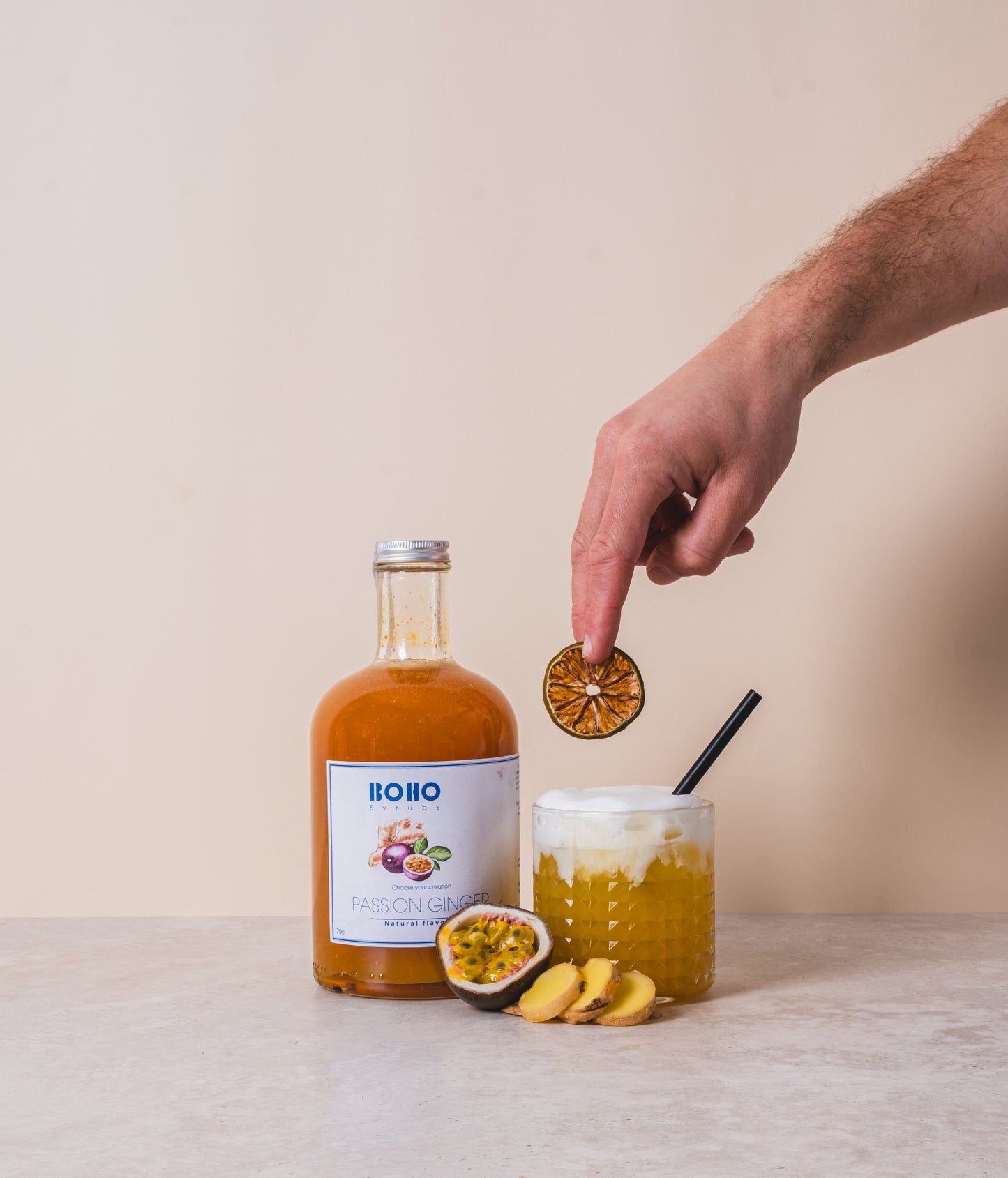 Passievrucht & Gember 25cl